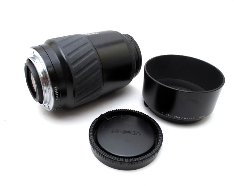 ミノルタAFズーム4本セット ミノルタ AFズーム100-300㎜F4.5-5.6 中古カメラ・レンズ販売サイト